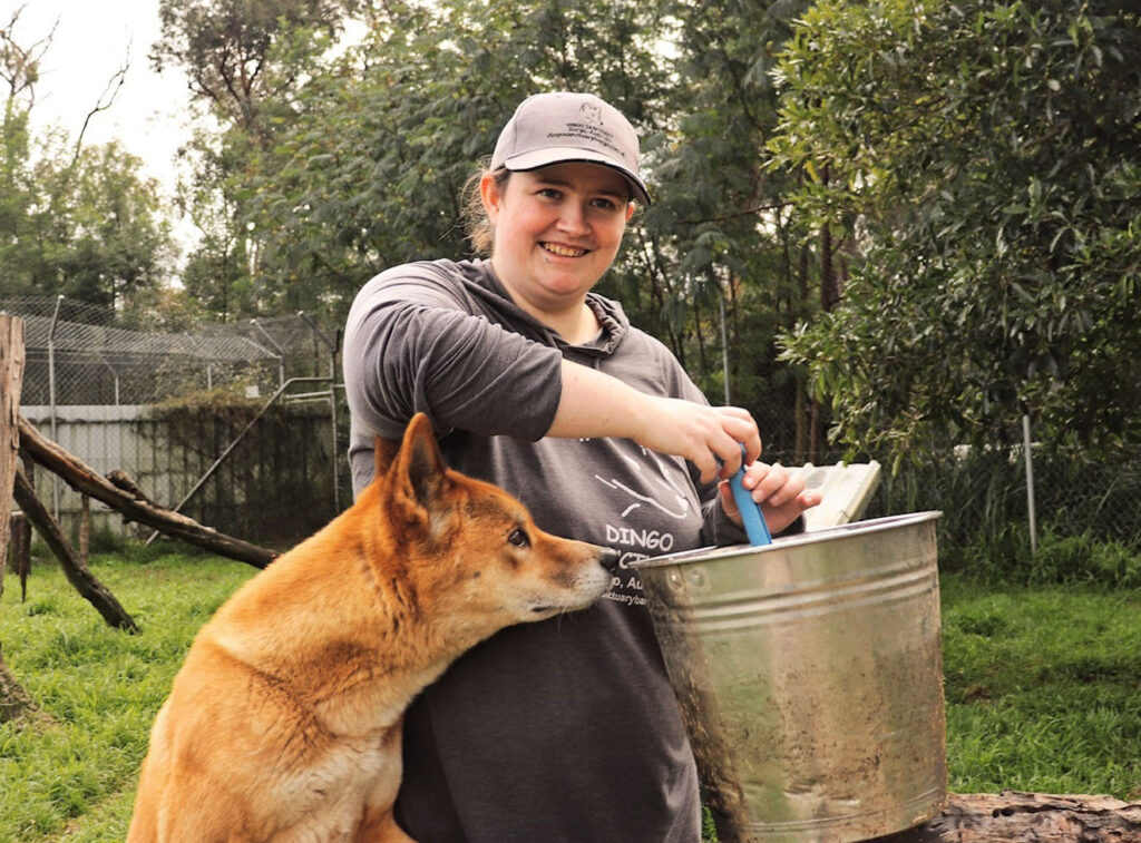 Kristy-lea our amazing volunteer and photographer
